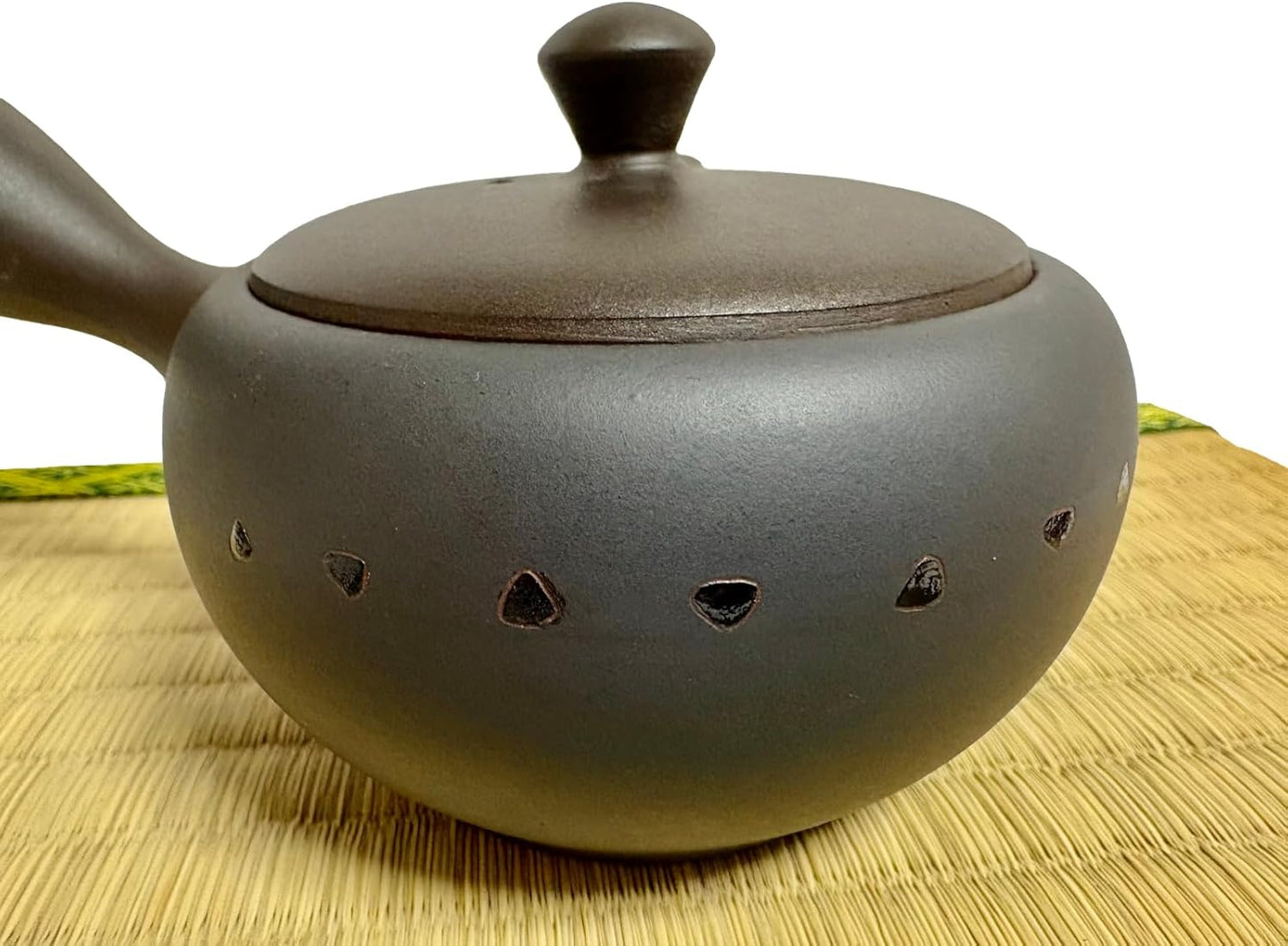 Tetera japonesa Kyusu Tokoname Ware hecha a mano de arcilla