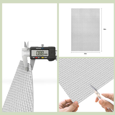 Alfombrillas para estantes de refrigerador 12 x 18 pulgadas sin BPA antideslizante paquete de 6
