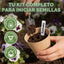 70 Macetas Turba Biodegradable 3.15pulg con Etiquetas Drenaje