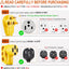 Cable adaptador NEMA 6-50P a 14-50R 25pies