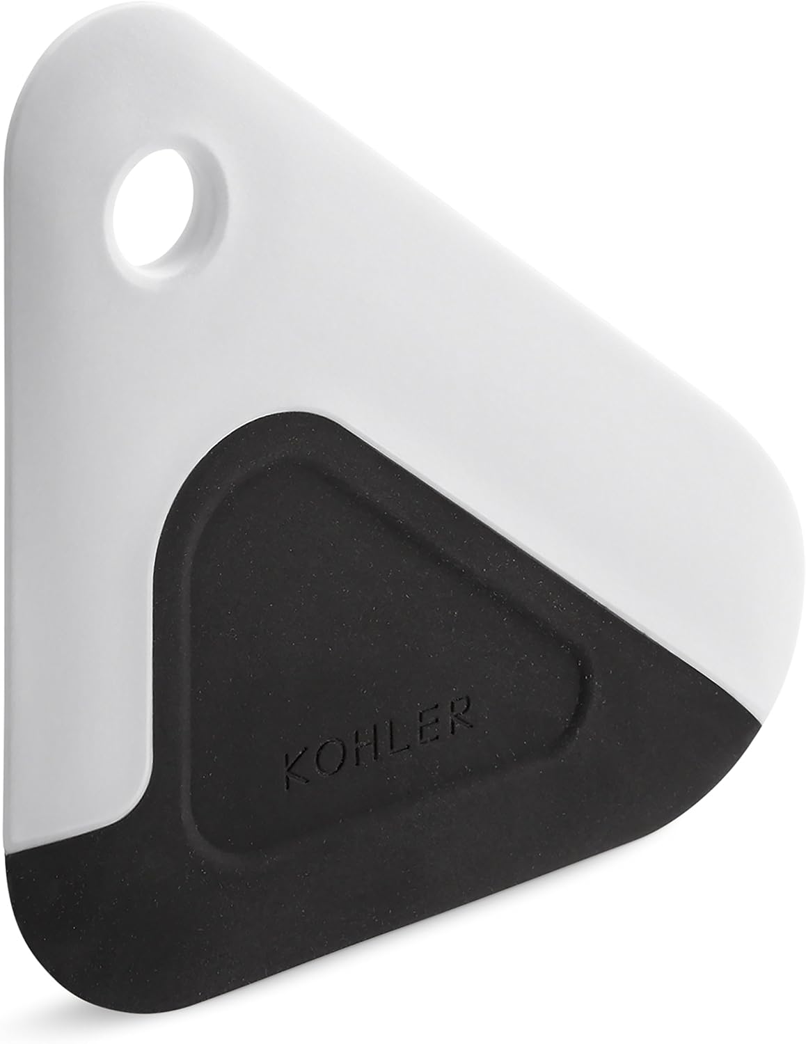 Raspador cocina silicona y nailon resistente calor blanco y carbón