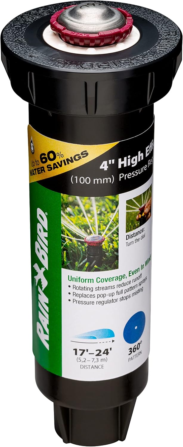 Aspersor giratorio profesional 360° 17-24pies 4pulg