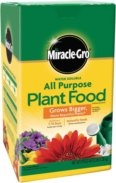 Fertilizante soluble en agua para flores y plantas 3lb