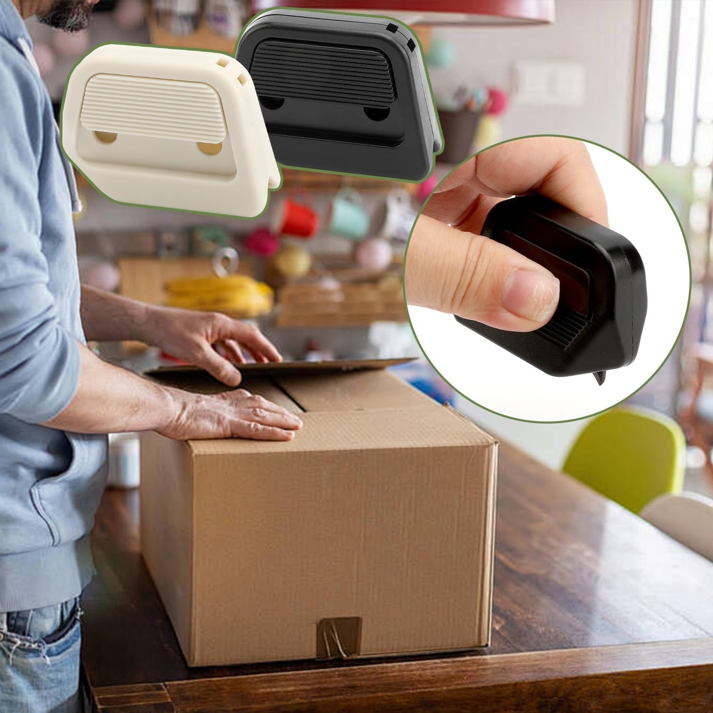 Cortador magnético de caja 2 pzas cerámica seguro hogar