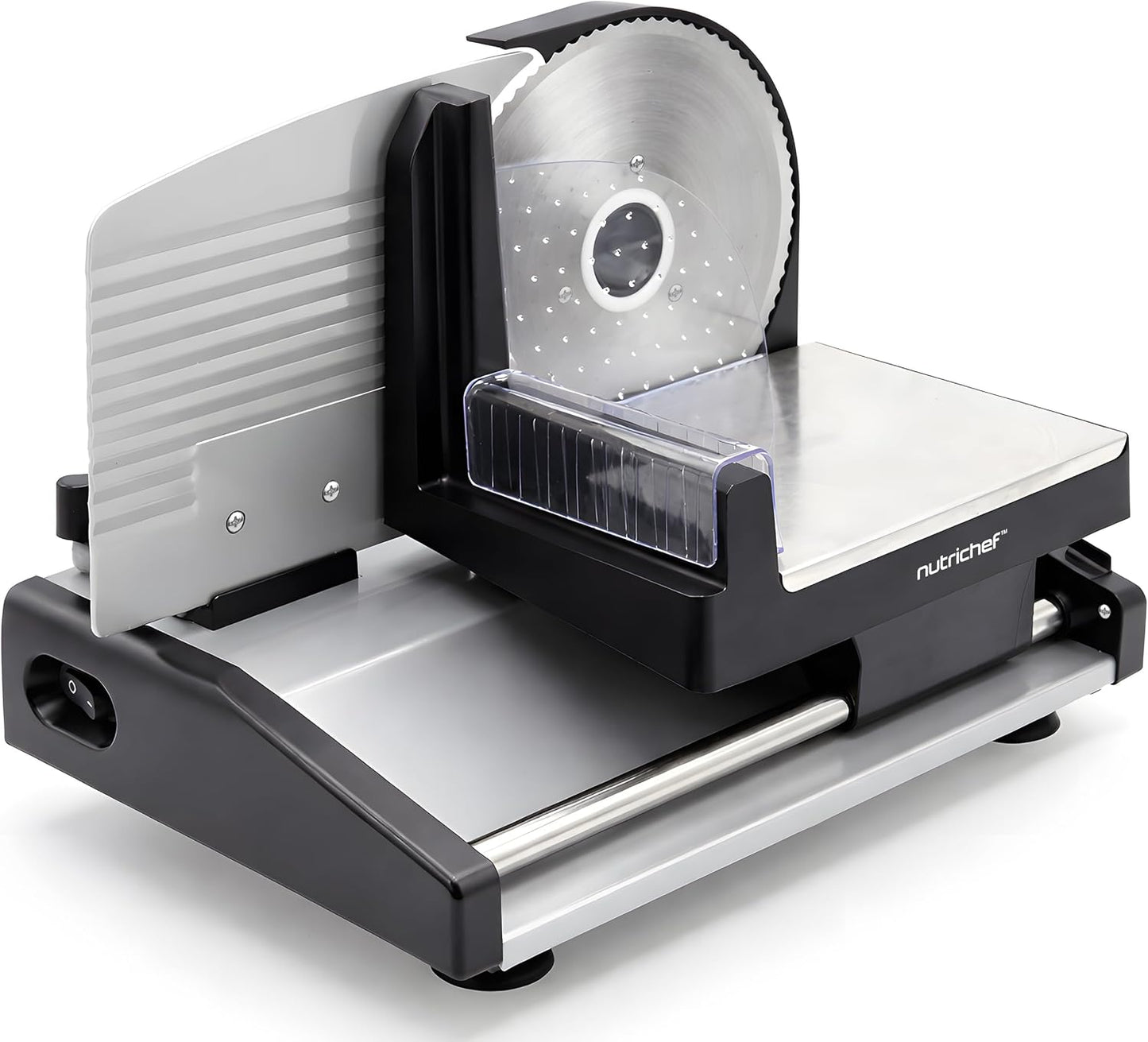 Cortador carne eléctrico 200W acero inox 7.5in