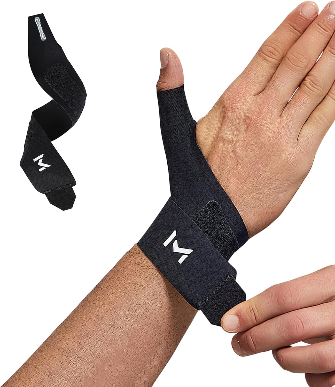 Soporte elástico muñeca para tendinitis y deporte