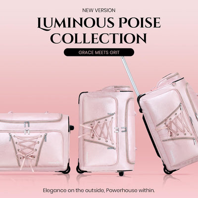 Bolsa baile 23pulg satén impermeable con perchero