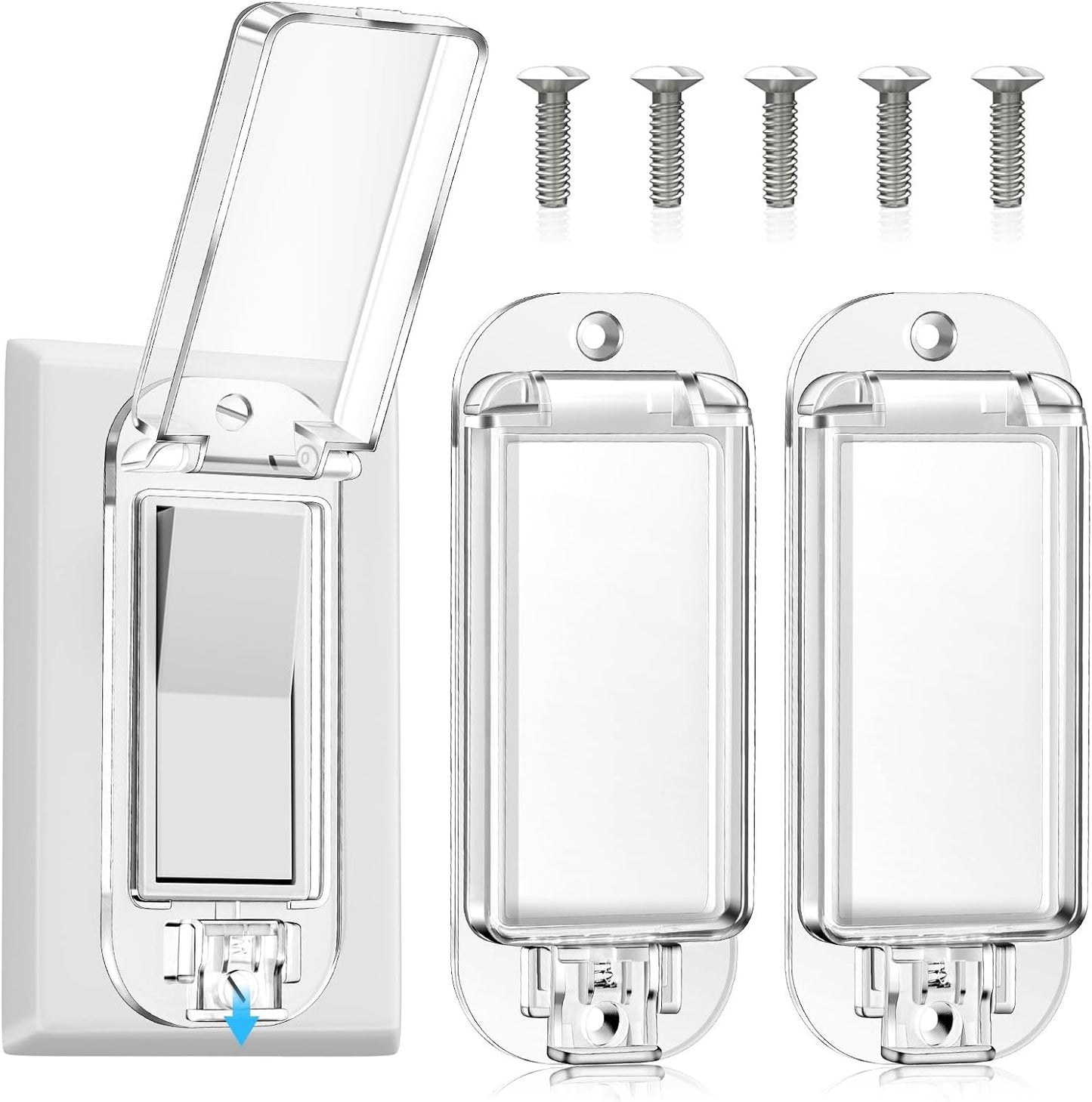 Pack 2 Fundas Interruptor Pared Prueba Bebés Con S