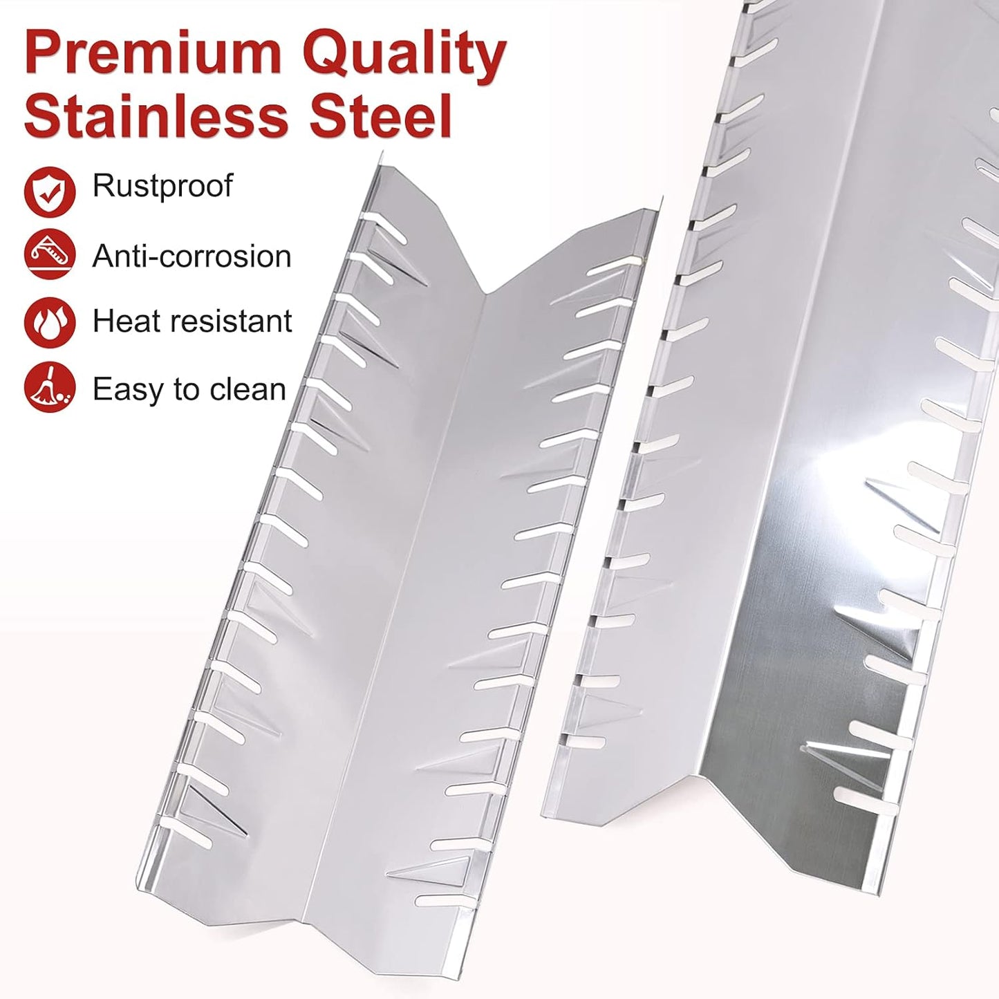 Repuesto escudo térmico acero inox para parrilla 19 9/16pulg