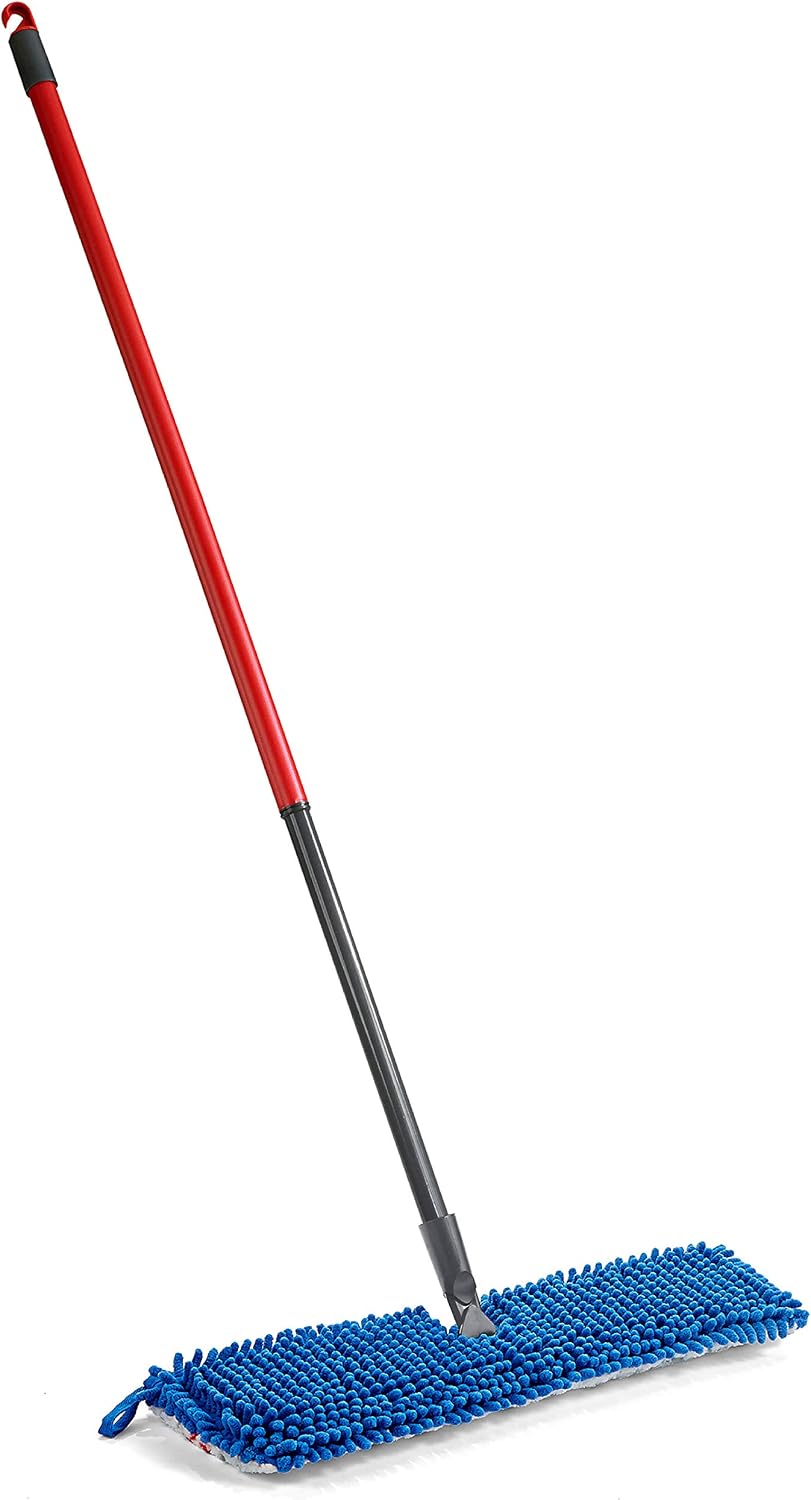 Trapeador microfibra suelo madera azul