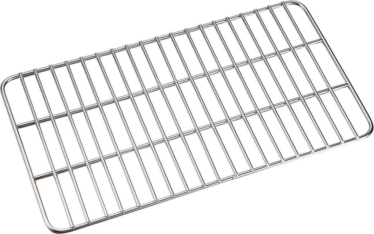 Rejilla de carbón acero inox para parrilla 31x17cm