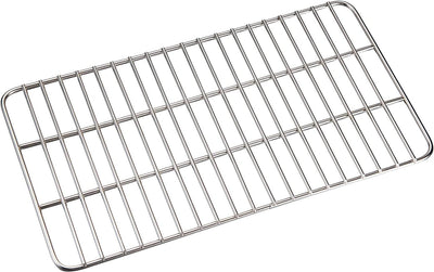 Rejilla de carbón acero inox para parrilla 31x17cm