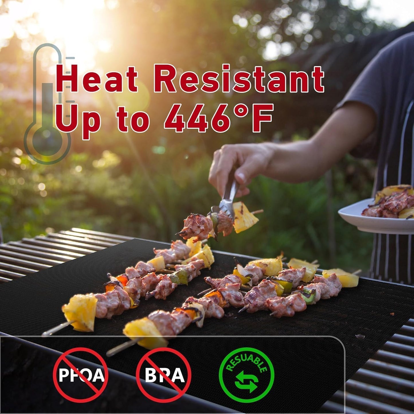 2 Protectores horno 16.25x23pulg antiadherentes