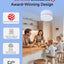 Detector humo fotoeléctrico inalámbrico certificado UL 217 mini