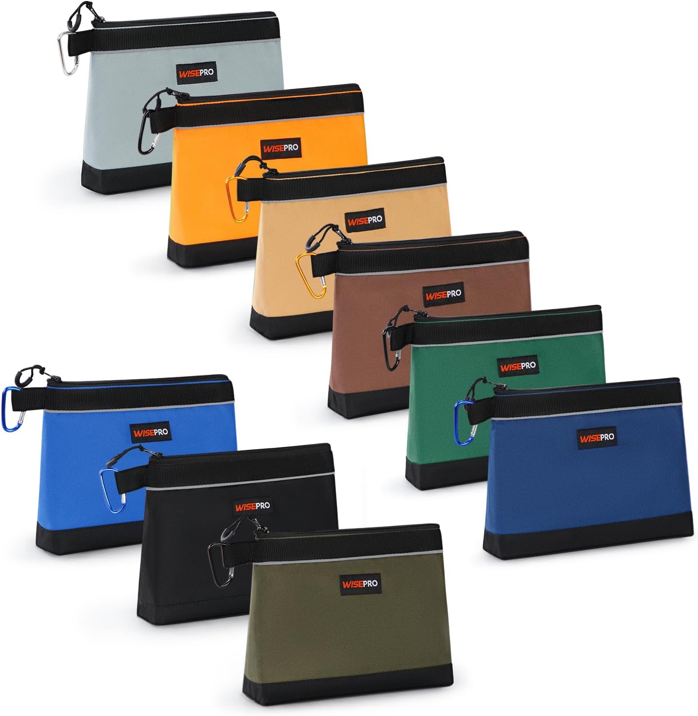 Set Bolsas Herramientas con Cremallera Multiusos