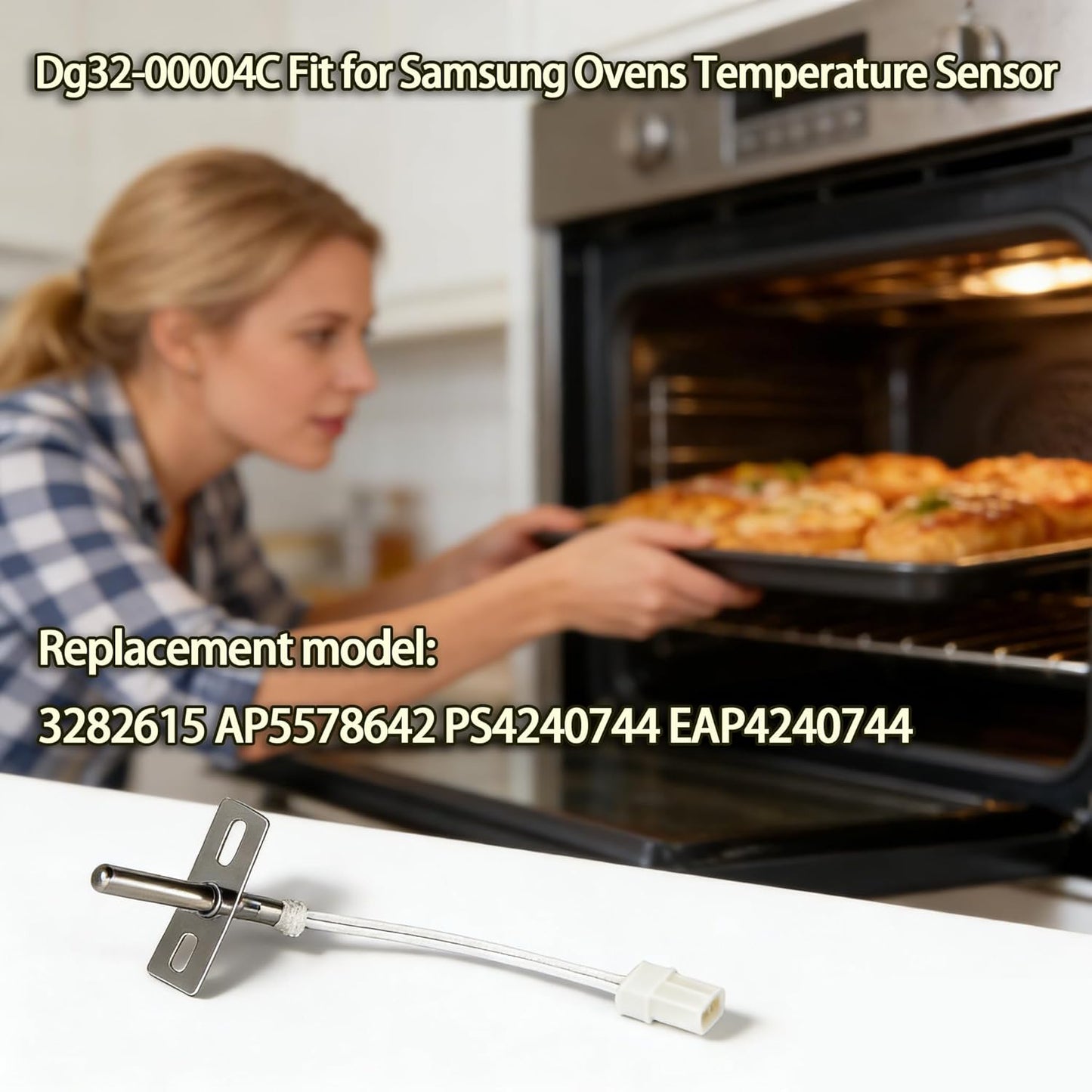 Control temperatura cocción para horno gas Samsung