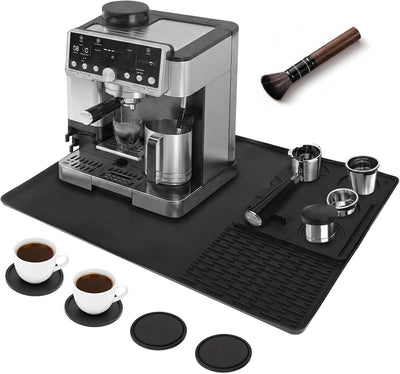 Tapete silicona para accesorios de café Ninja Luxe 23x15 antideslizante