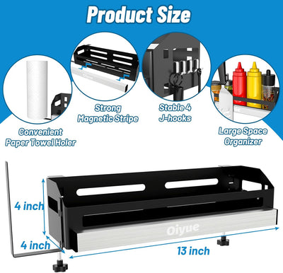 Organizador plancha Blackstone 17/22/28/36 y carrito preparación
