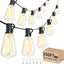 Tira luces LED exterior 300ft 156 bombillas G40 regulable