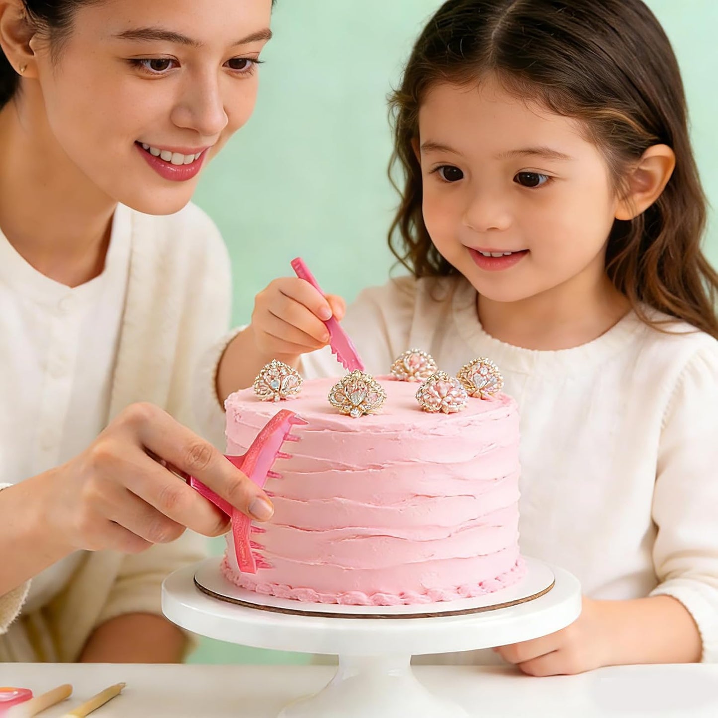 Herramientas de guía de arco para tartas 6-10 pulgadas reutilizables