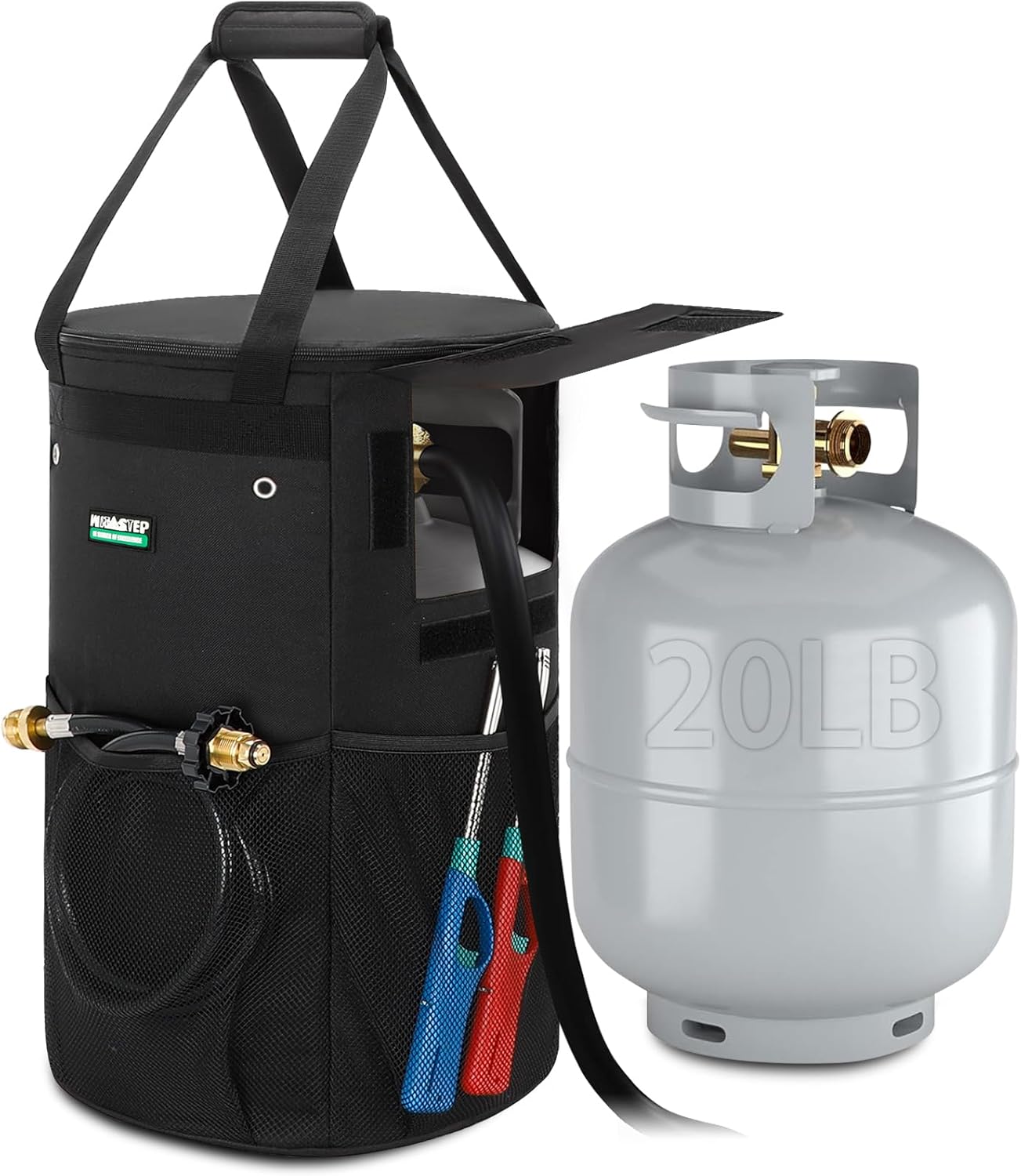 Bolsa transporte tanque propano 20lb resistente
