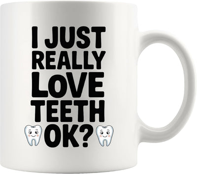 Taza de cerámica Regalos de dentista para hombres y mujeres