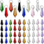 50 Pzas Atrapasoles Cristal Colgante Candelabro Gotas