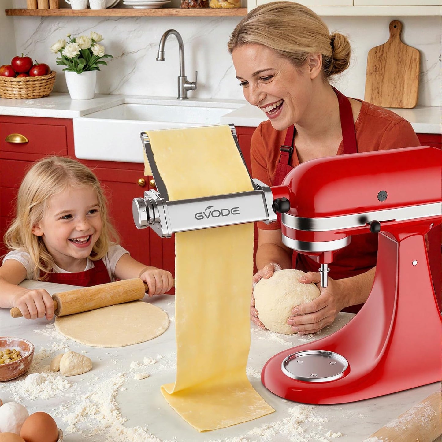 Accesorio pasta KitchenAid con placa metálica