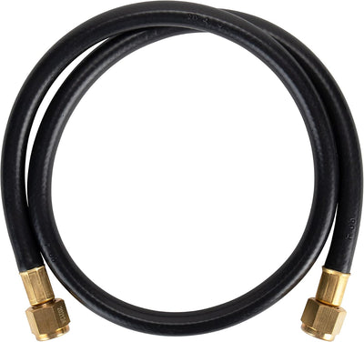 Unidad manguera propano 3ft rosca 3/8 pulg x 3/8 pulg negro