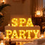 8 Pzas Decoración Spa con Luces LED Neón