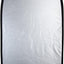 Reflector plegable 2en1 color plateado 20x40