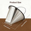Filtro de café de acero inoxidable compatible Moccamaster KBGV KBT Technivorm