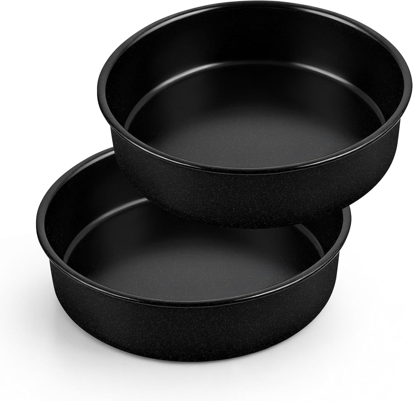 Juego de 2 moldes antiadherentes redondos para tartas de nivel P&P CHEF