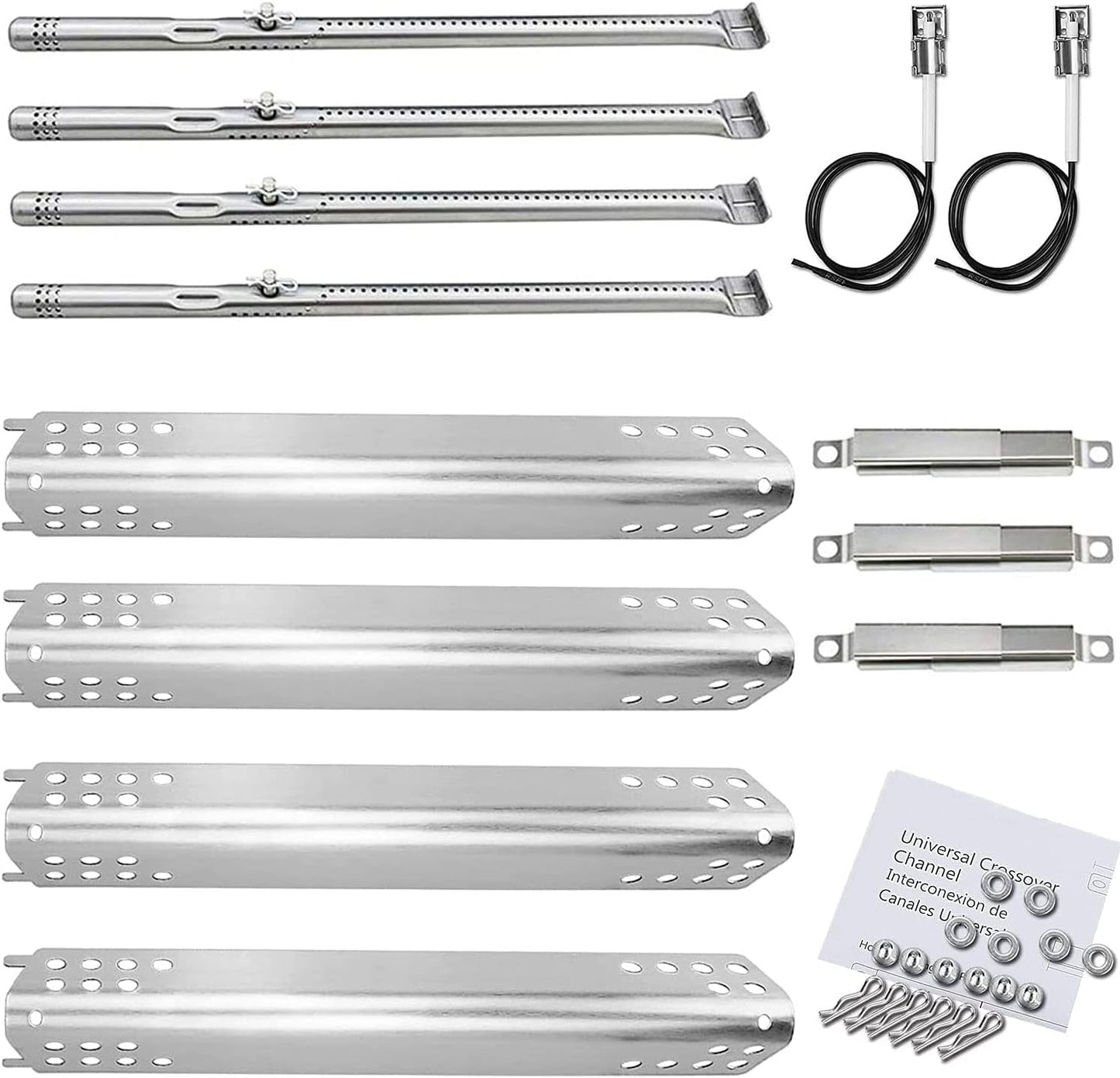 Repuesto quemador acero inox parrilla gas