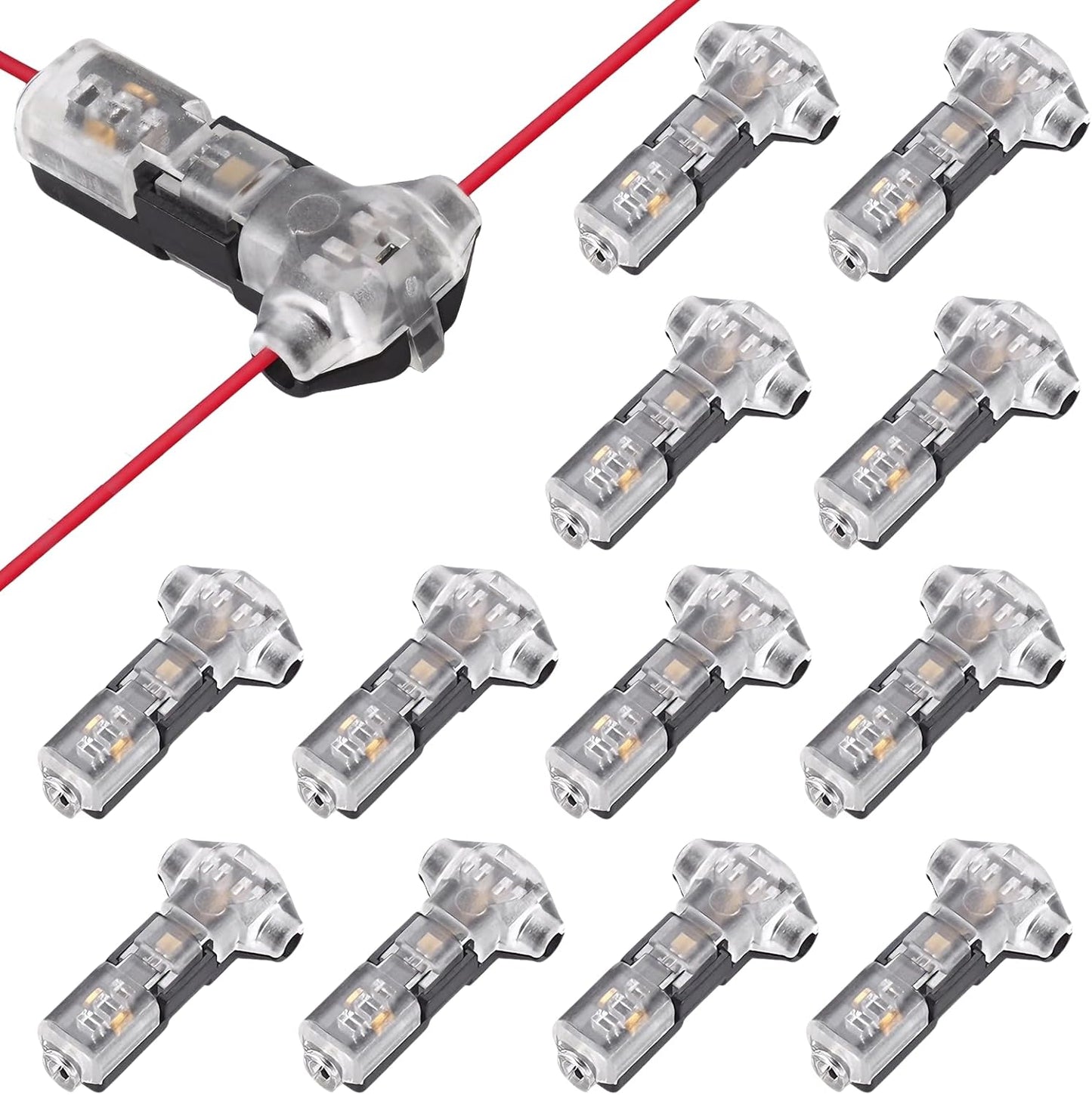 Conectores T Tap para电缆 18-22 AWG sin pelar