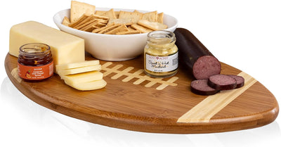 Tabla cortar picnic con regalo gourmet y comida