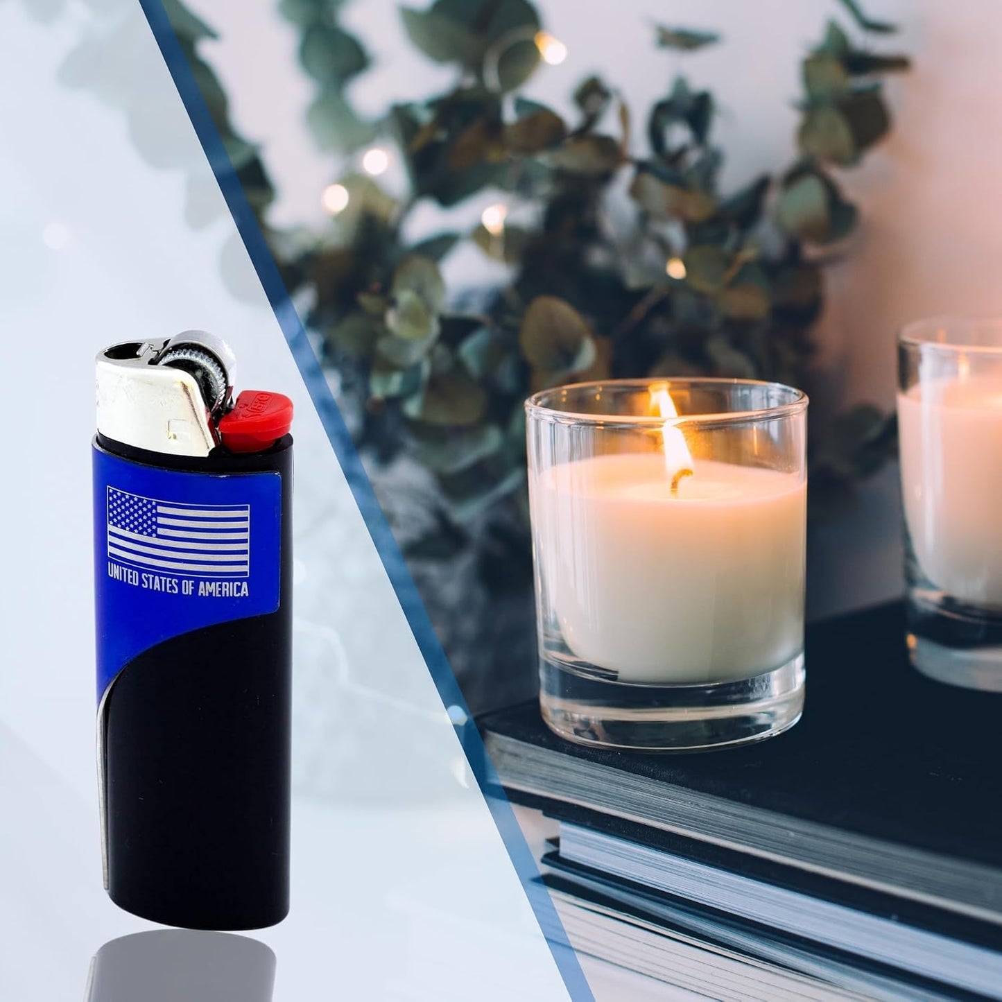 Herramienta acero inox para encender velas y fogatas