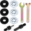 Kit conversión amoladora angular con mandriles 0.236pulg 0.394pulg