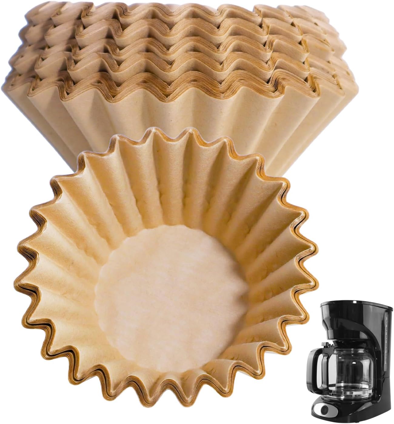 Filtros café compatibles cafetera Mueller 12 tazas 100uds