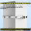 Pack 4 Soportes Metal Ajustables 4-15pulg Letreros Calle