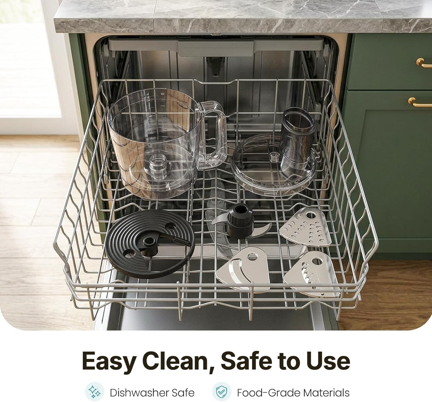 Procesador de alimentos 10.5 tazas acero inox
