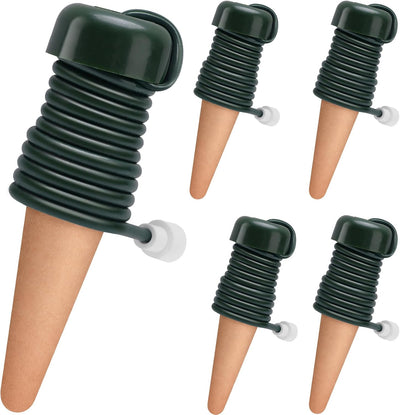 Estacas riego automático terracota para plantas interior exterior