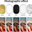 Reflector luz plegable 90x120cm 5en1 con bolsa Oro Plata Negro Blanco