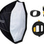 Kit 4 piezas MagBox Pro 42 Octa Softbox y accesorios