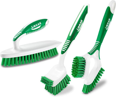 Kit cepillos limpieza doméstica agarre fácil