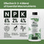 Fertilizante líquido Monstera 32oz NPK 6-2-4