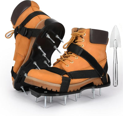 Zapatos aireadores césped con correas gancho bucle