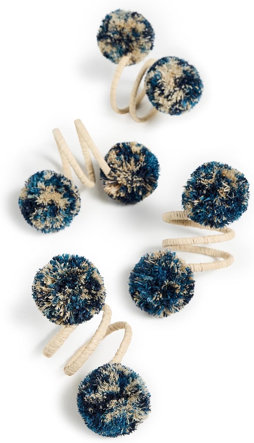 Set 4 Anillos servilletas mujer estilo Casbah