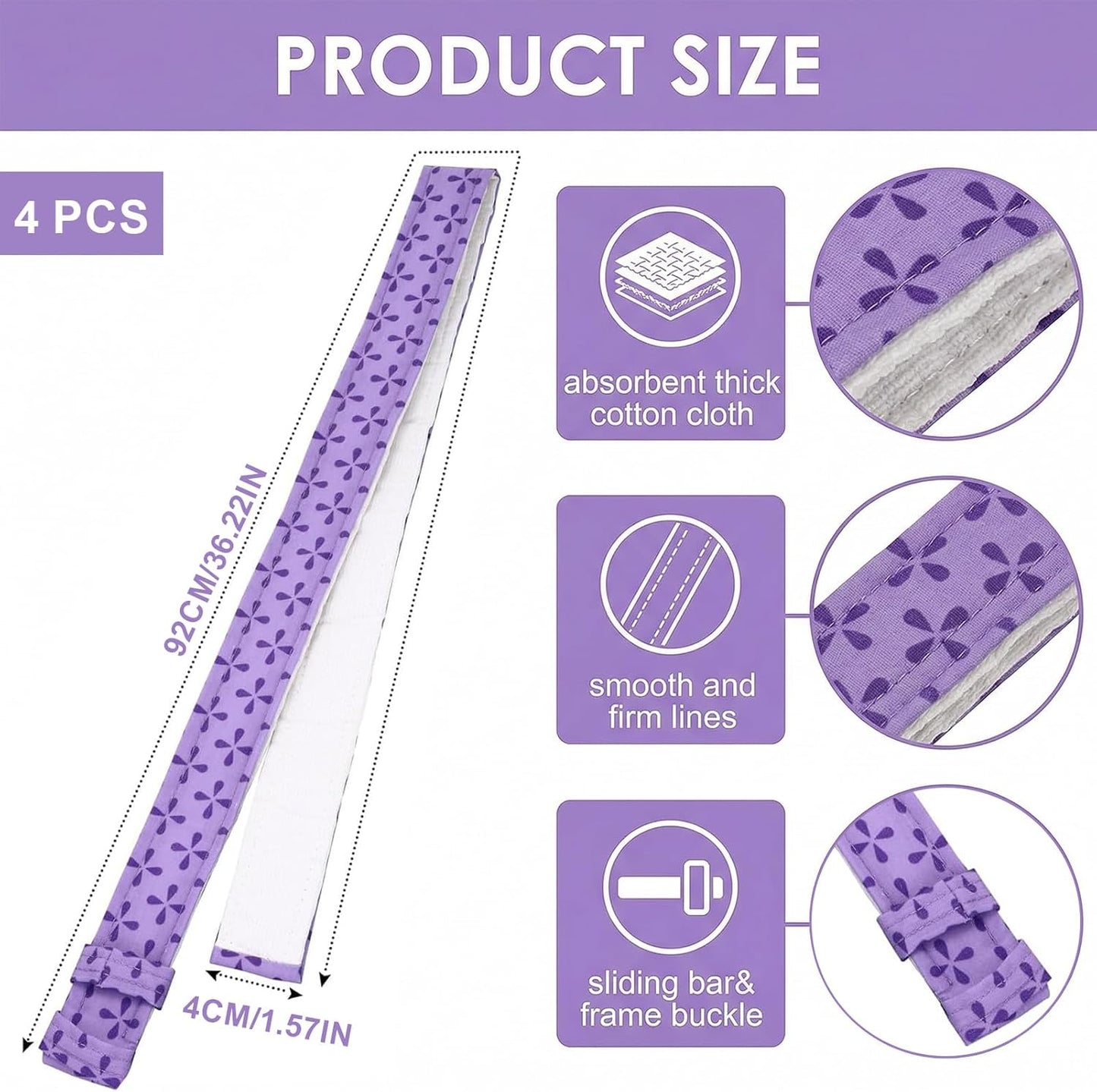4 Tiras Hornear 6-12pulg Absorbentes Cocina Panadería