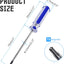 Destornillador magnético Torx T9 eje acero inox antiderrap